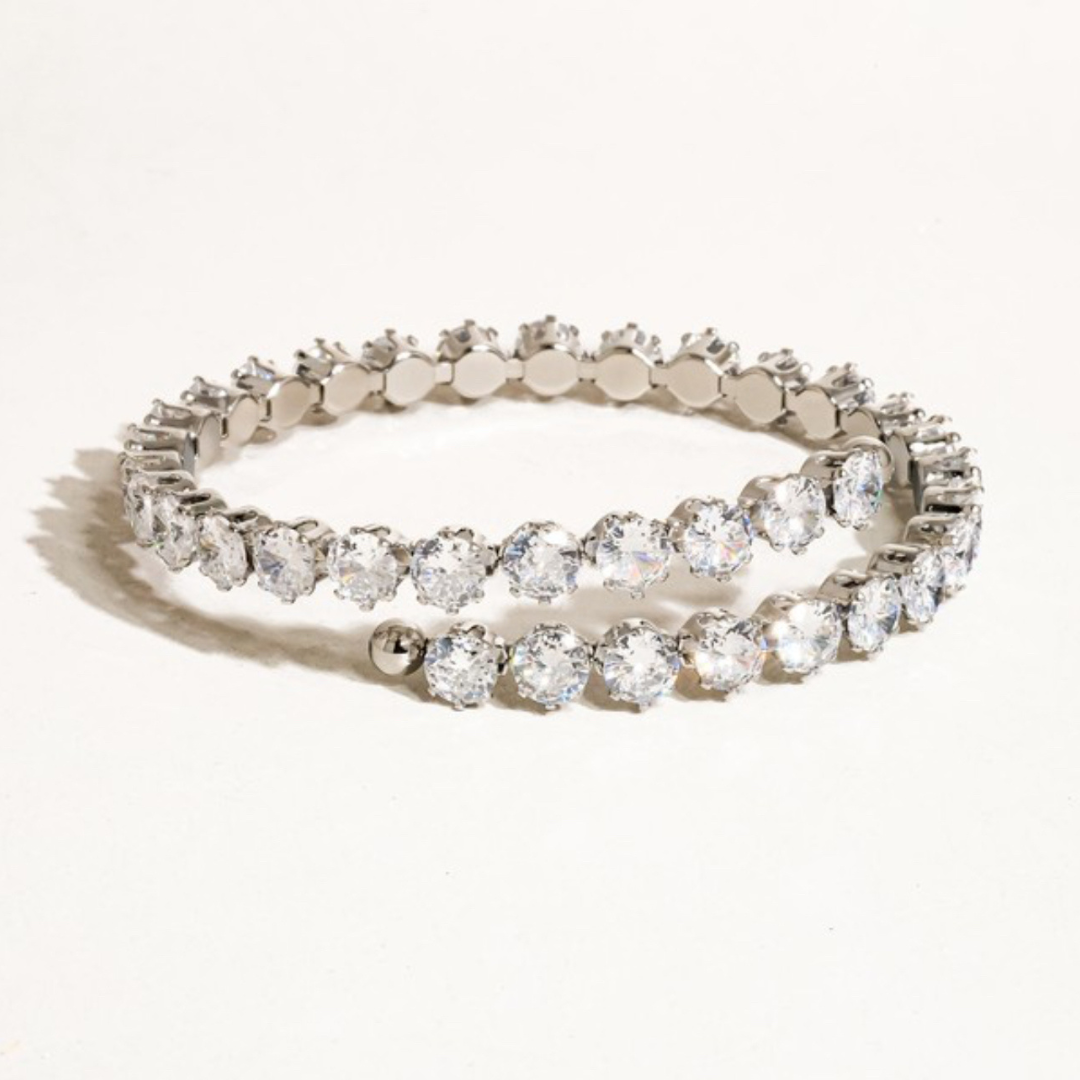 CZ Rhinestone Bracelet