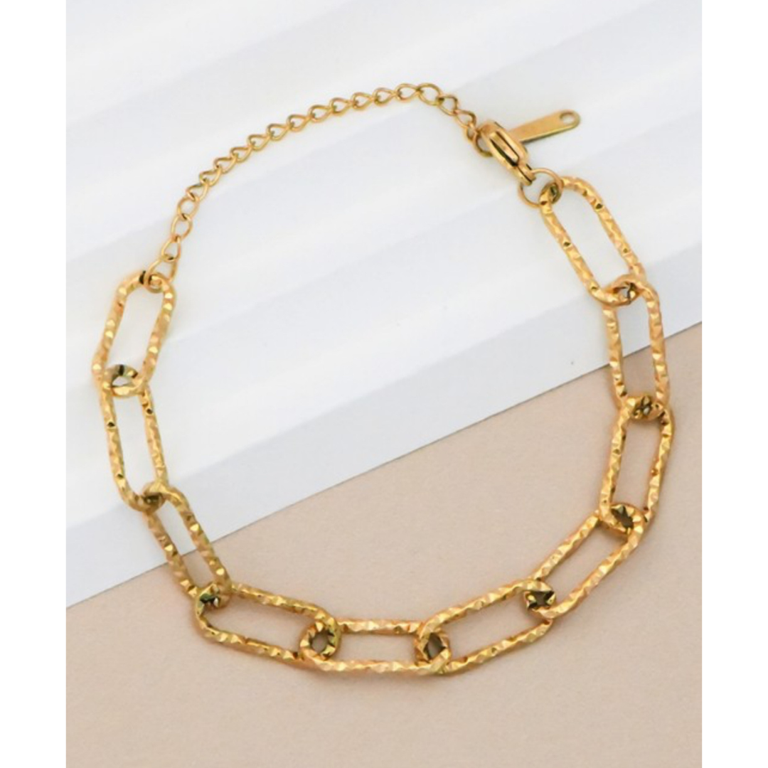 Long Oval Chain Bracelet