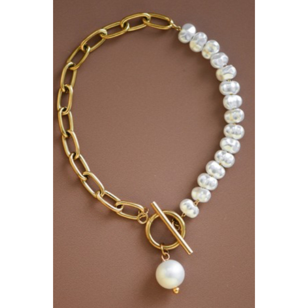Pearl Chain Bracelet