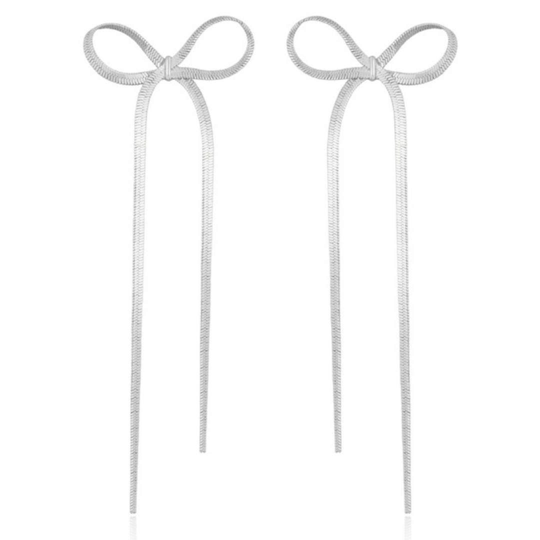Long Bow Earrings