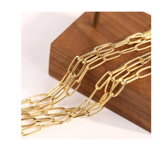 Carla Paper Clip Necklace