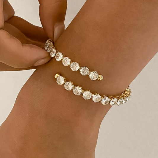 CZ Rhinestone Bracelet