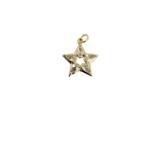 Crystal Star Charm