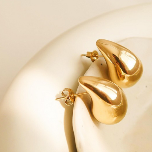 Huggie Droplet Earring