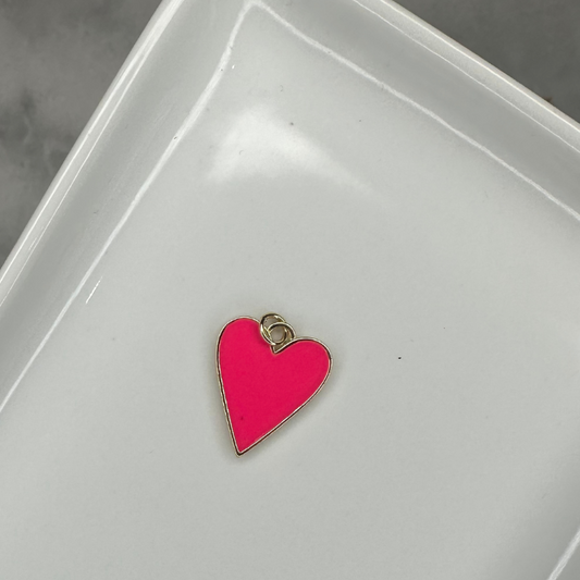 Fuscia Pink Heart